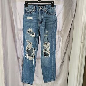 Aeropostale juniors size 000 mom jeans
